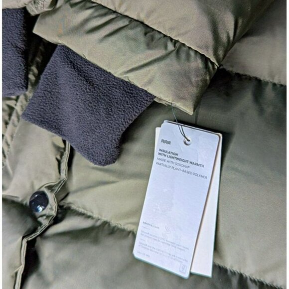 S13 Women's Harper Hooded Maxi Puffer Coat in Military Size S (MSRP $600) - Picture 11 of 11